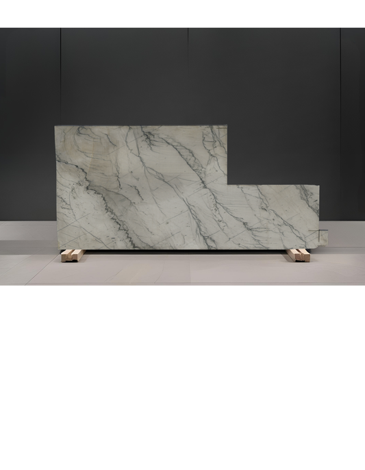 INFINITY WHITE REMNANT- QUARTZITE /POLISHED/ 3CM