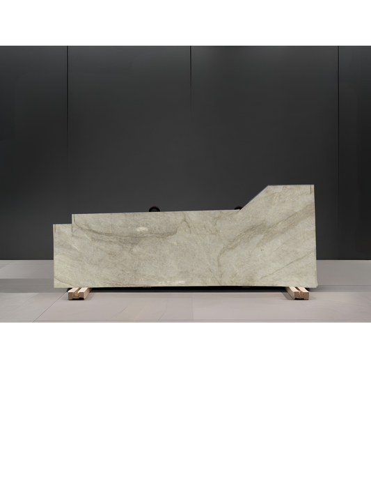TAJ MAHAL REMNANT - QUARTZITE / LEATHERED/ 3CM
