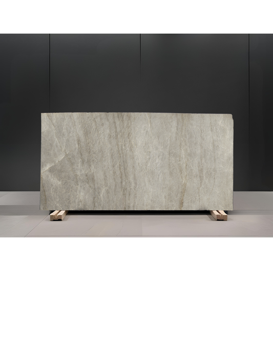 TAJ MAHAL REMNANT - QUARTZITE / LEATHERED/ 3CM