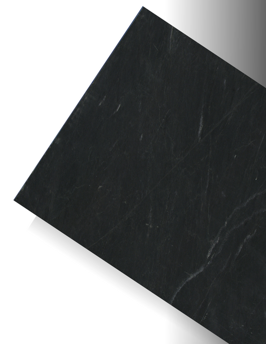 BLACK SOAPSTONE REMNANT /SOAPSTONE/ HONED / 3CM