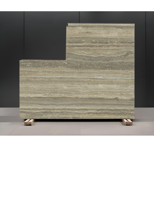 SILVER REMNANT /TRAVERTINE /HONED / 2CM