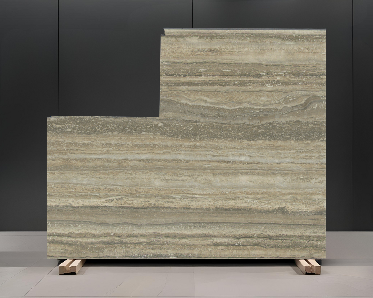 SILVER REMNANT /TRAVERTINE /HONED / 2CM