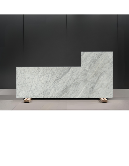 BIANCO CARRARA REMNANT / MARBLE / POLISHED / 3CM
