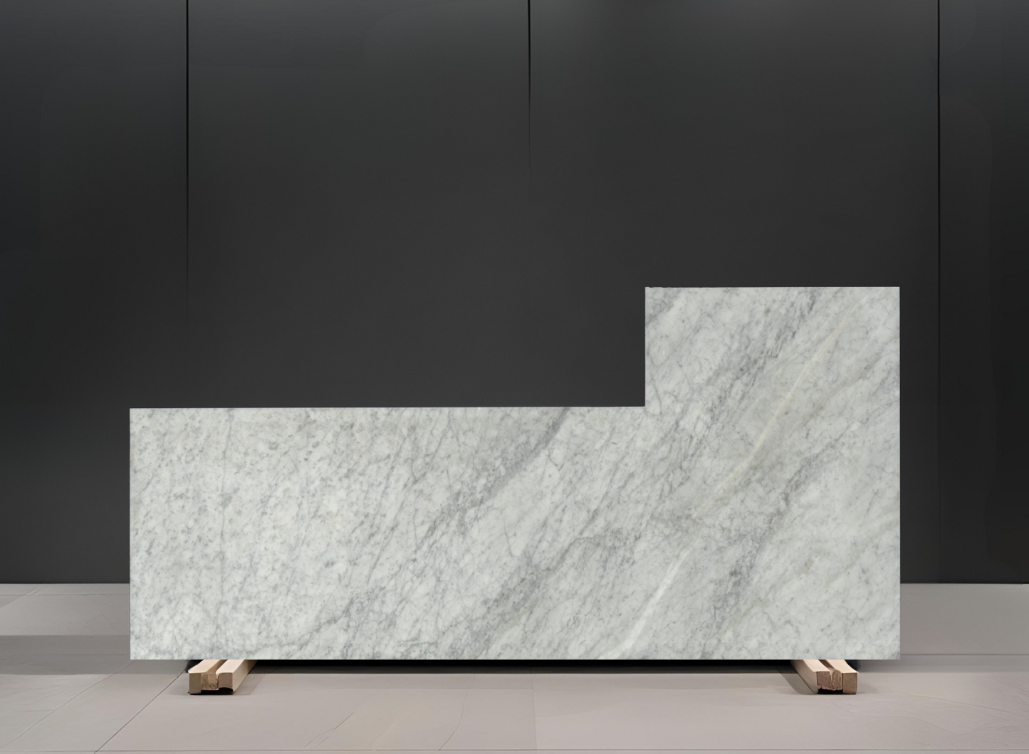 BIANCO CARRARA REMNANT / MARBLE / POLISHED / 3CM