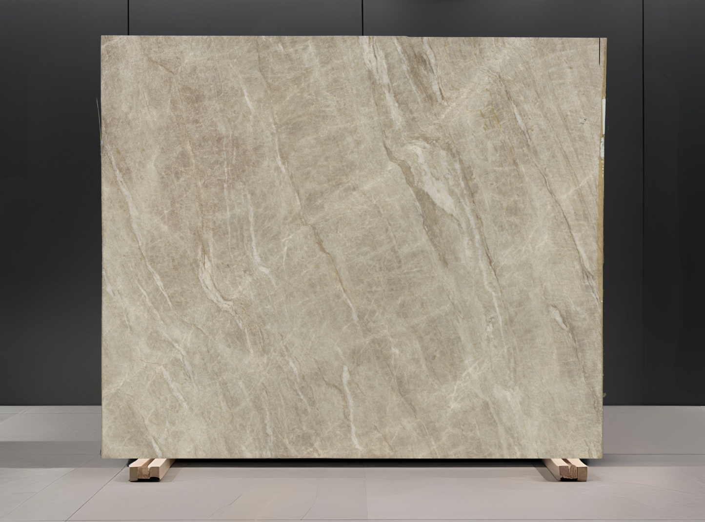 TAJ MAHAL REMNANT - QUARTZITE / LEATHERED /3CM
