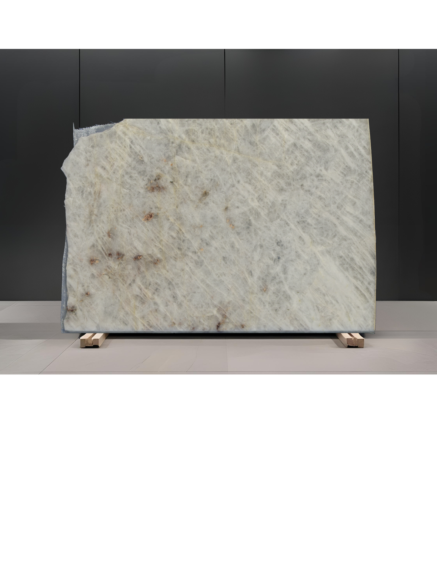 CRYSTALL WHITE REMNANT -QUARTZITE /POLISHED / 2CM