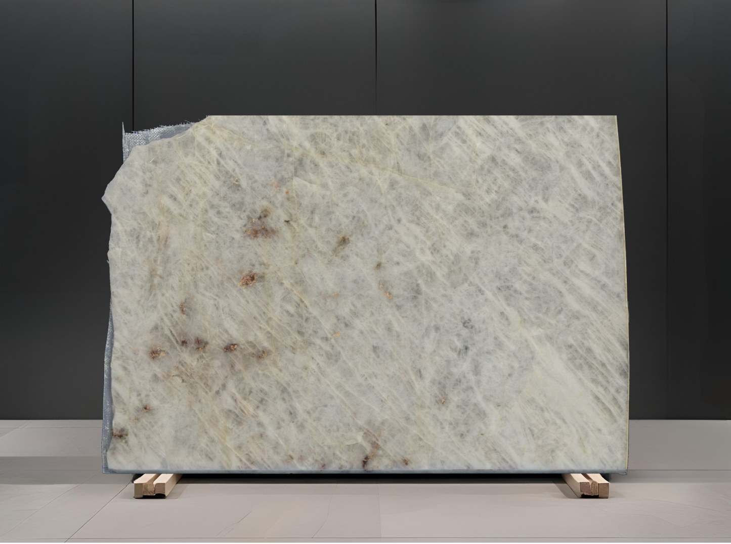 CRYSTALL WHITE REMNANT -QUARTZITE /POLISHED / 2CM