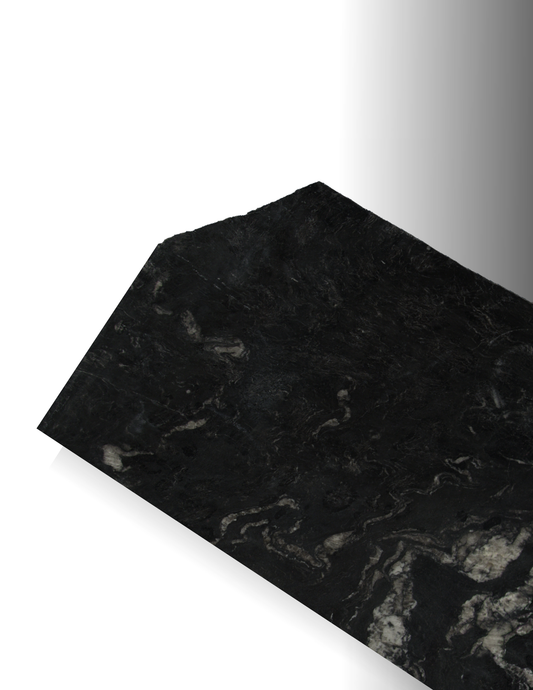 TITANIUM REMNANT - GRANITE / LEATHERED / 3CM