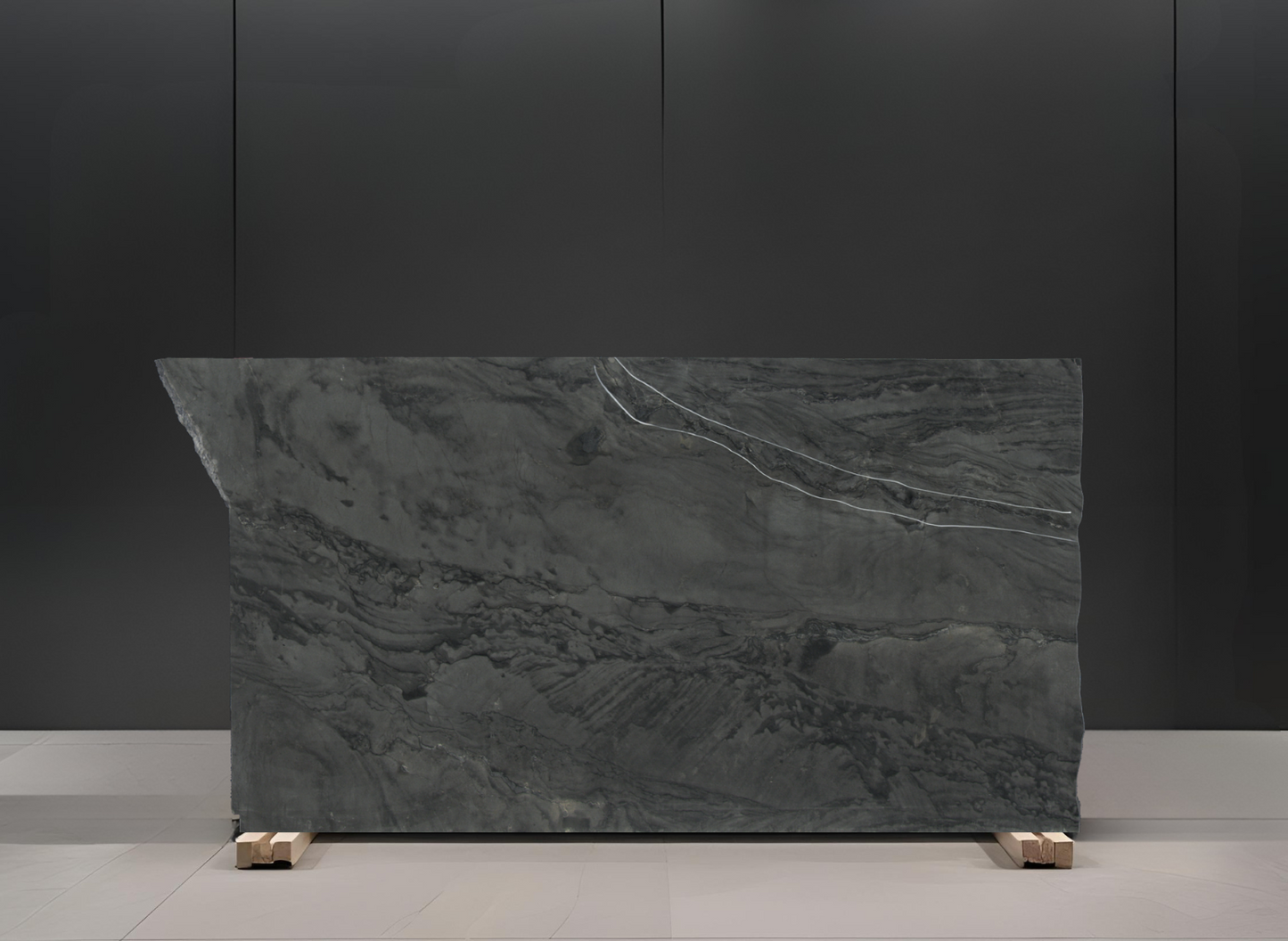 PLATINUM GREY REMNANT -QUARTZITE /HONED/ 3CM