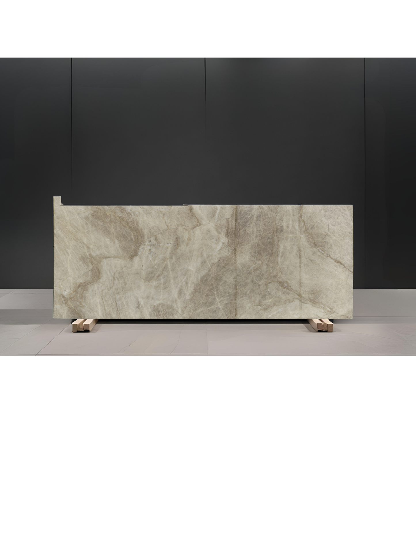 TAJ MAHAL REMNANT - QUARTZITE / HONED/3CM