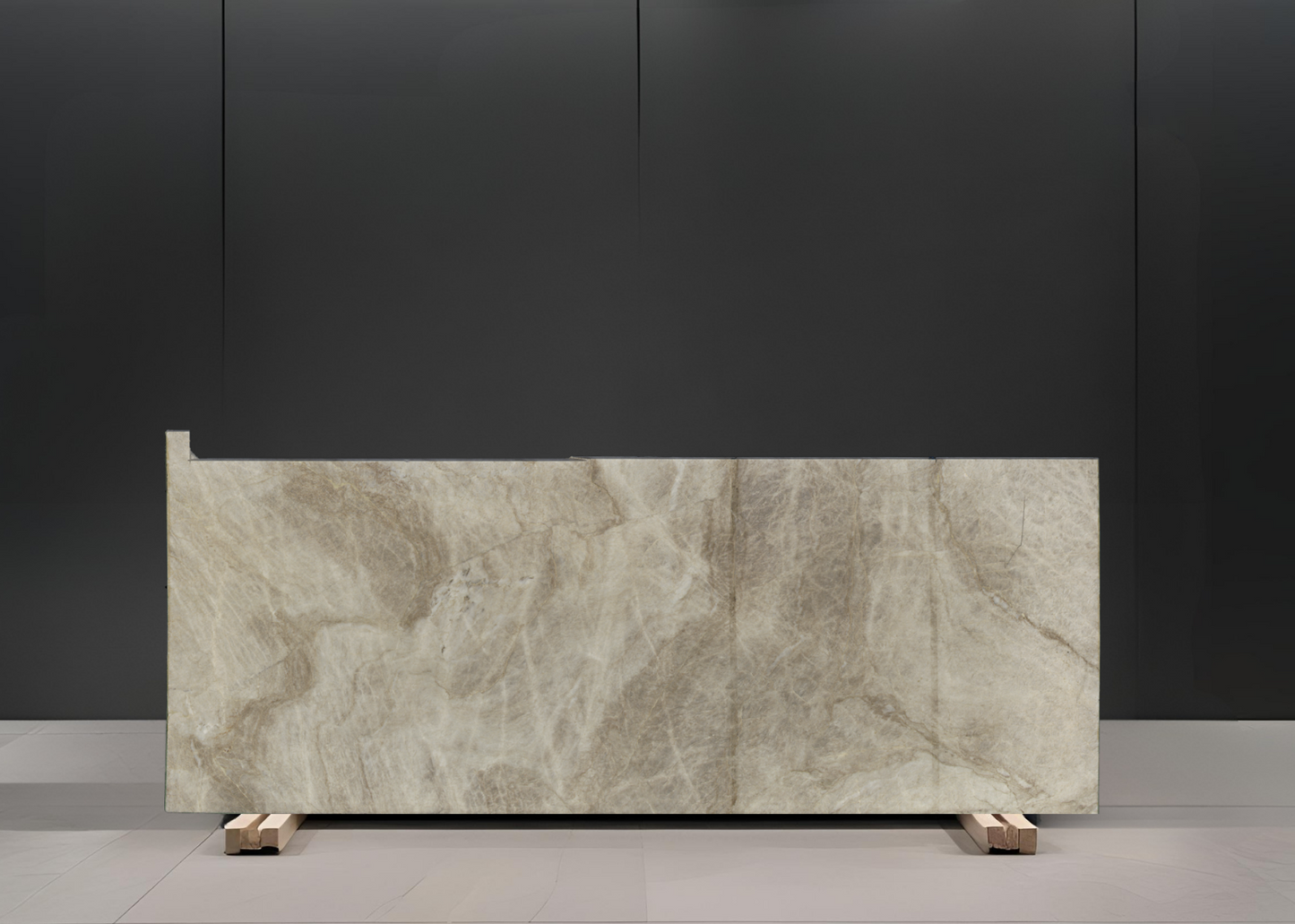 TAJ MAHAL REMNANT - QUARTZITE / HONED/3CM