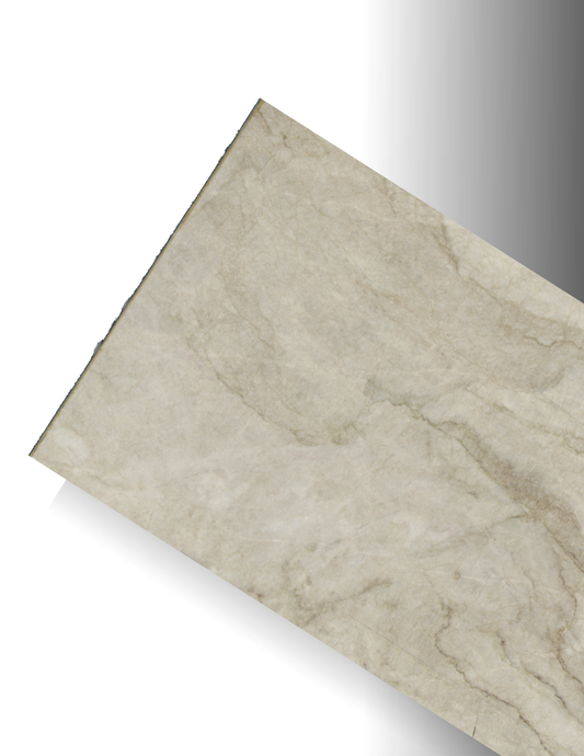 WHITE PEARL REMNANT - QUARTZITE/HONED/3CM