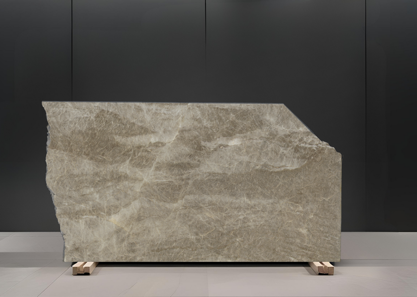 TAJ MAHAL REMNANT - QUARTZITE / POLISHED/3CM