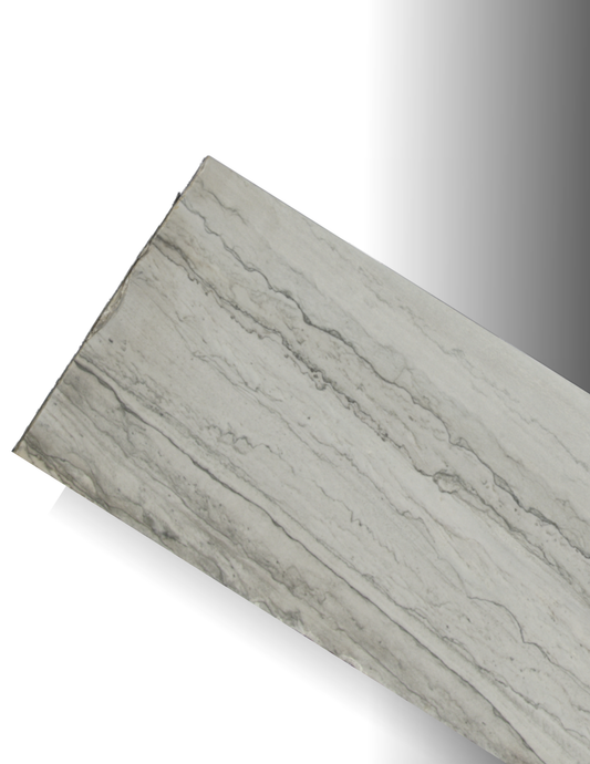 INFINITY WHITE REMNANT- QUARTZITE /LEATHERED/ 3CM