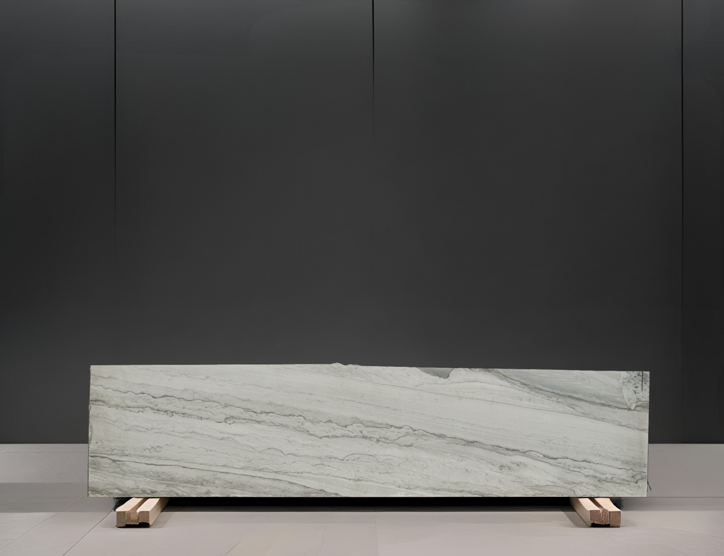 INFINITY WHITE REMNANT- QUARTZITE /LEATHERED/ 3CM