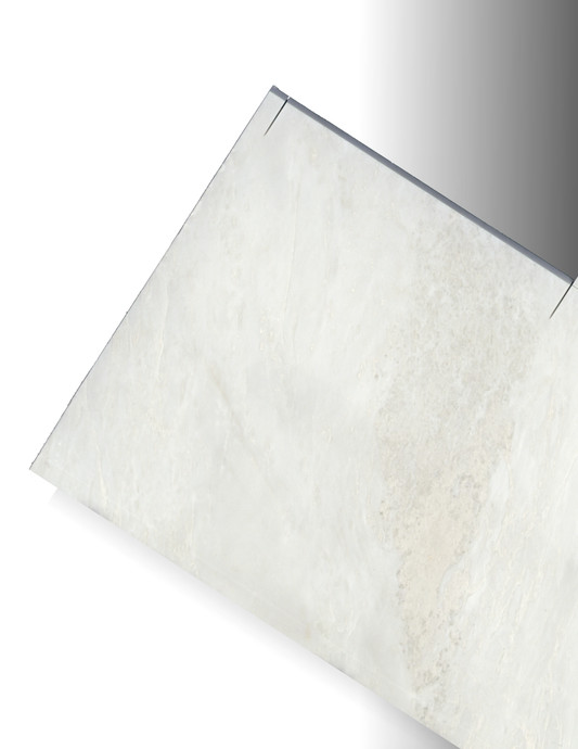 MYSTERY WHITE REMNANT - MARBLE/ POLISHED/3CM