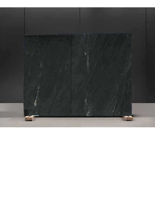 BLACK SOAPSTONE REMNANT -SOAPSTONE/HONED/ 3CM