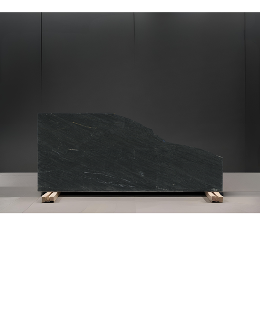 BLACK SOAPSTONE REMNANT -SOAPSTONE/HONED/ 3CM