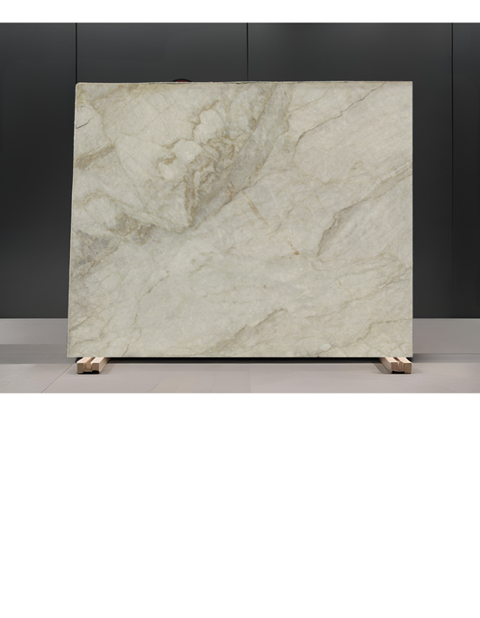 TAJ MAHAL REMNANT - QUARTZITE /POLISHED/3CM