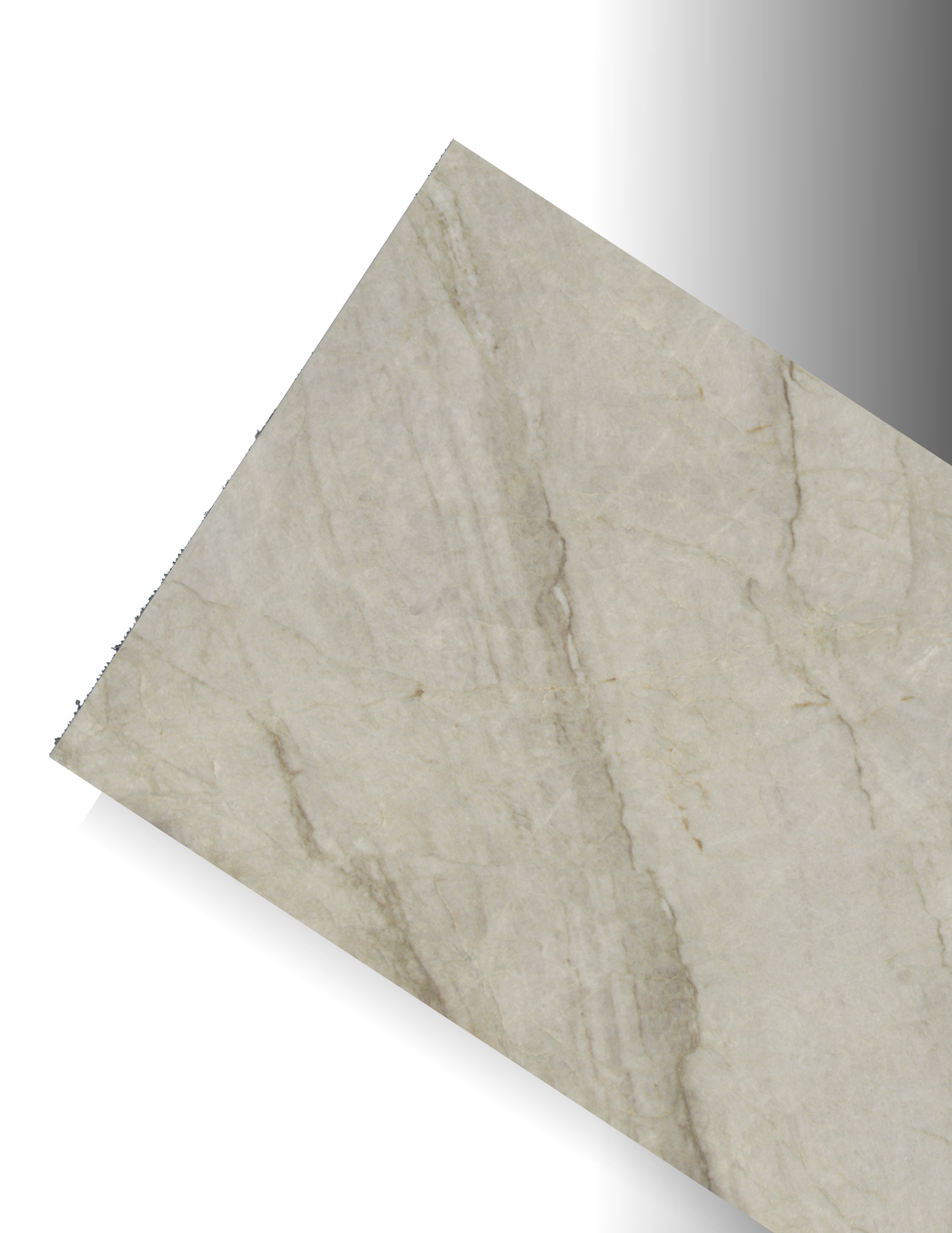TAJ MAHAL REMNANT - QUARTZITE /POLISHED/3CM