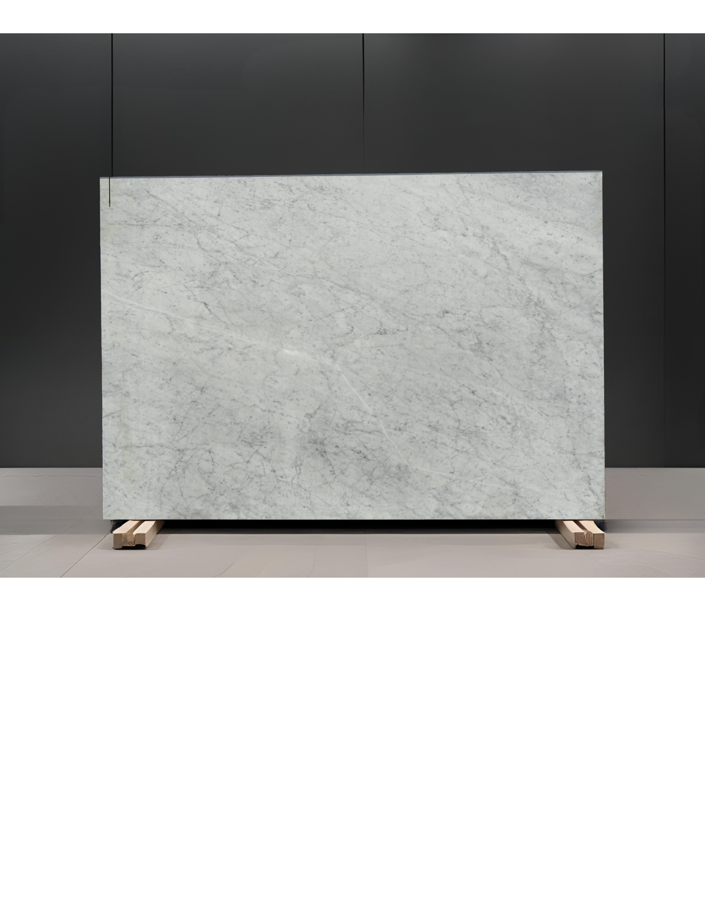 BIANCO CARRARA REMNANT /MARBLE /HONED & POLISHED/ 3CM