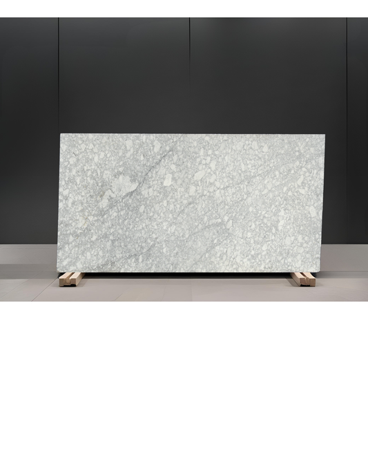 BIANCO CARRARA REMNANT /MARBLE /HONED & POLISHED/ 3CM