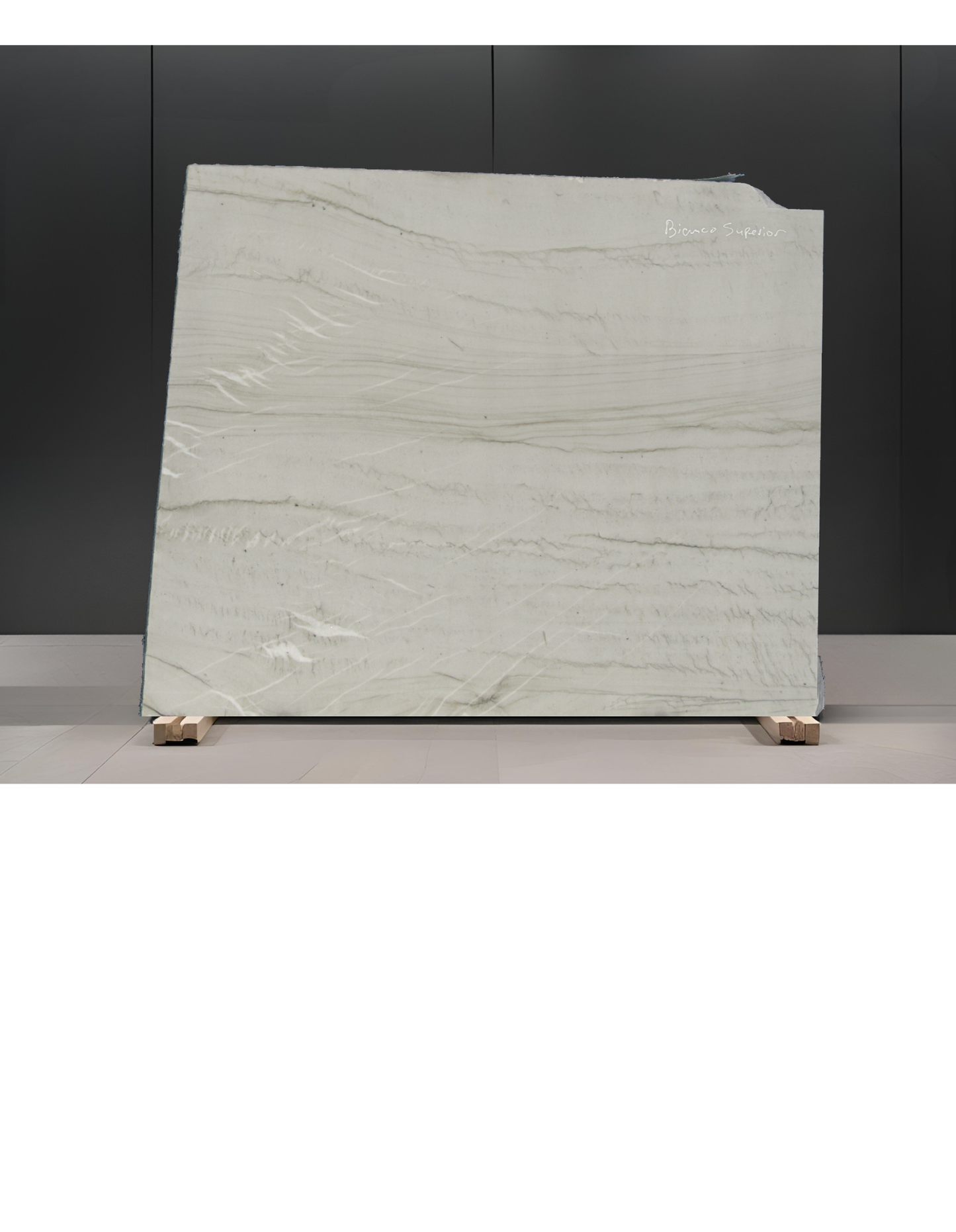 BIANCO SUPERIOR REMNANT /QUARTZITE/POLISHED/ 3CM