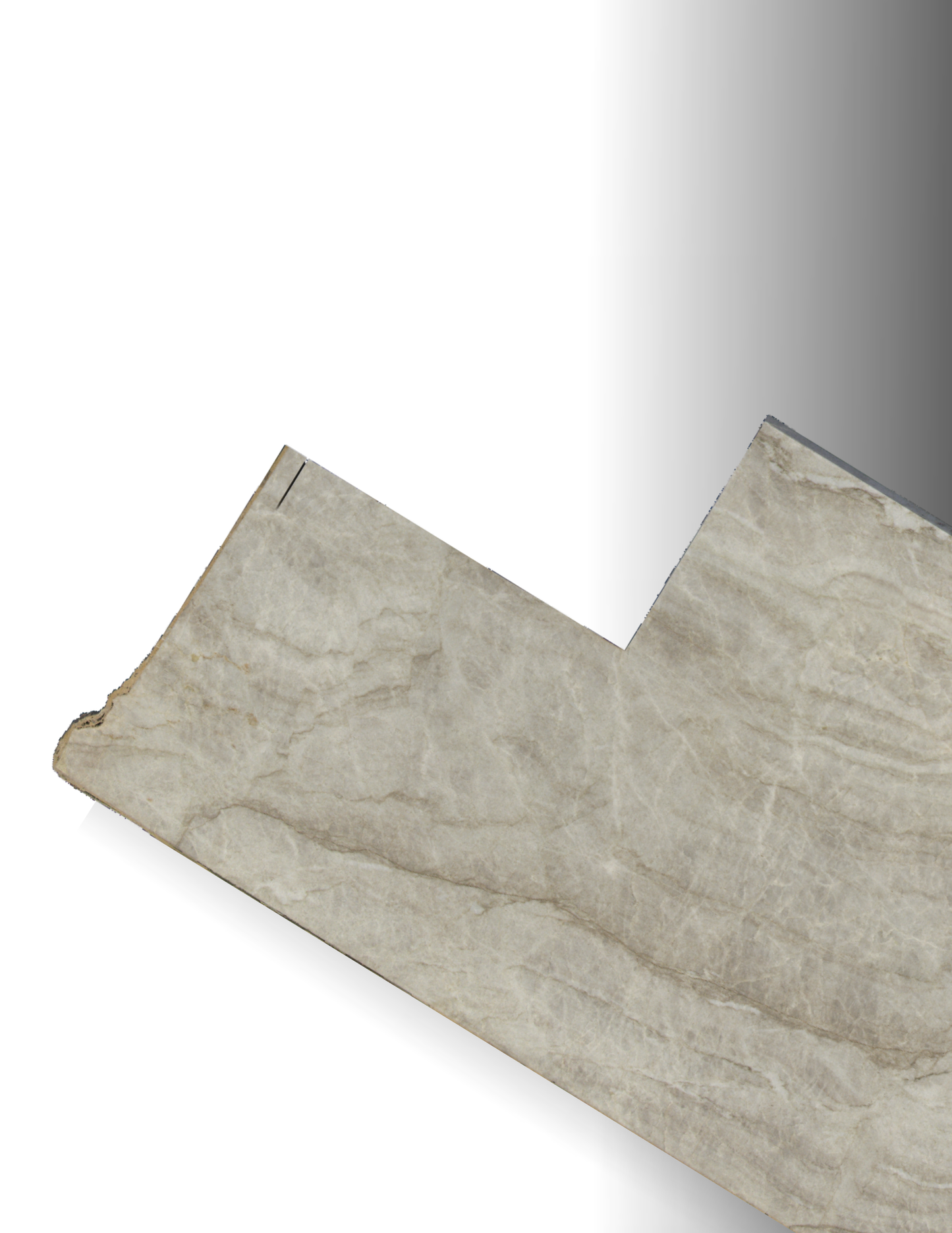 TAJ MAHAL REMNANT - QUARTZITE /LEATHERED/3CM