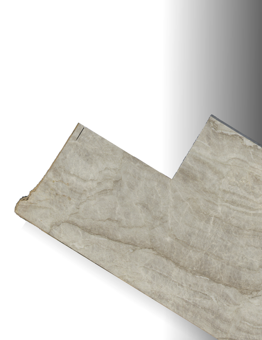 TAJ MAHAL REMNANT - QUARTZITE /LEATHERED/3CM