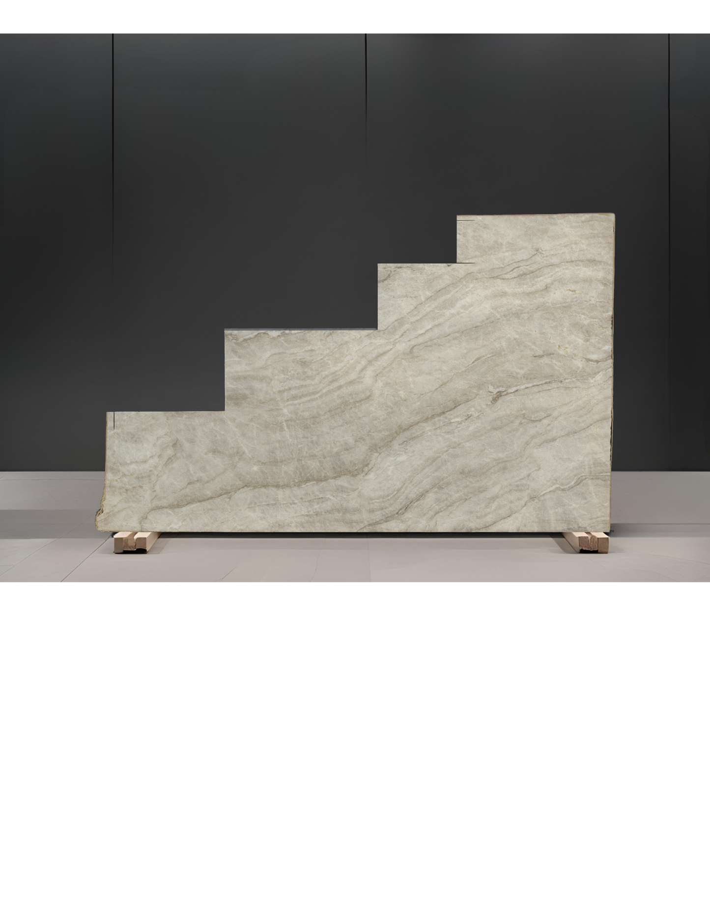 TAJ MAHAL REMNANT - QUARTZITE /LEATHERED/3CM