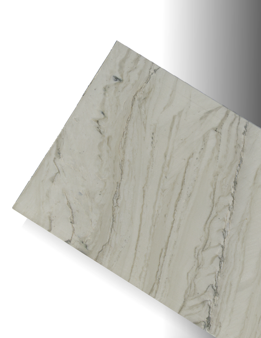 BIANCO VENATIN REMNANT - QUARTZITE /LEATHERED/3CM