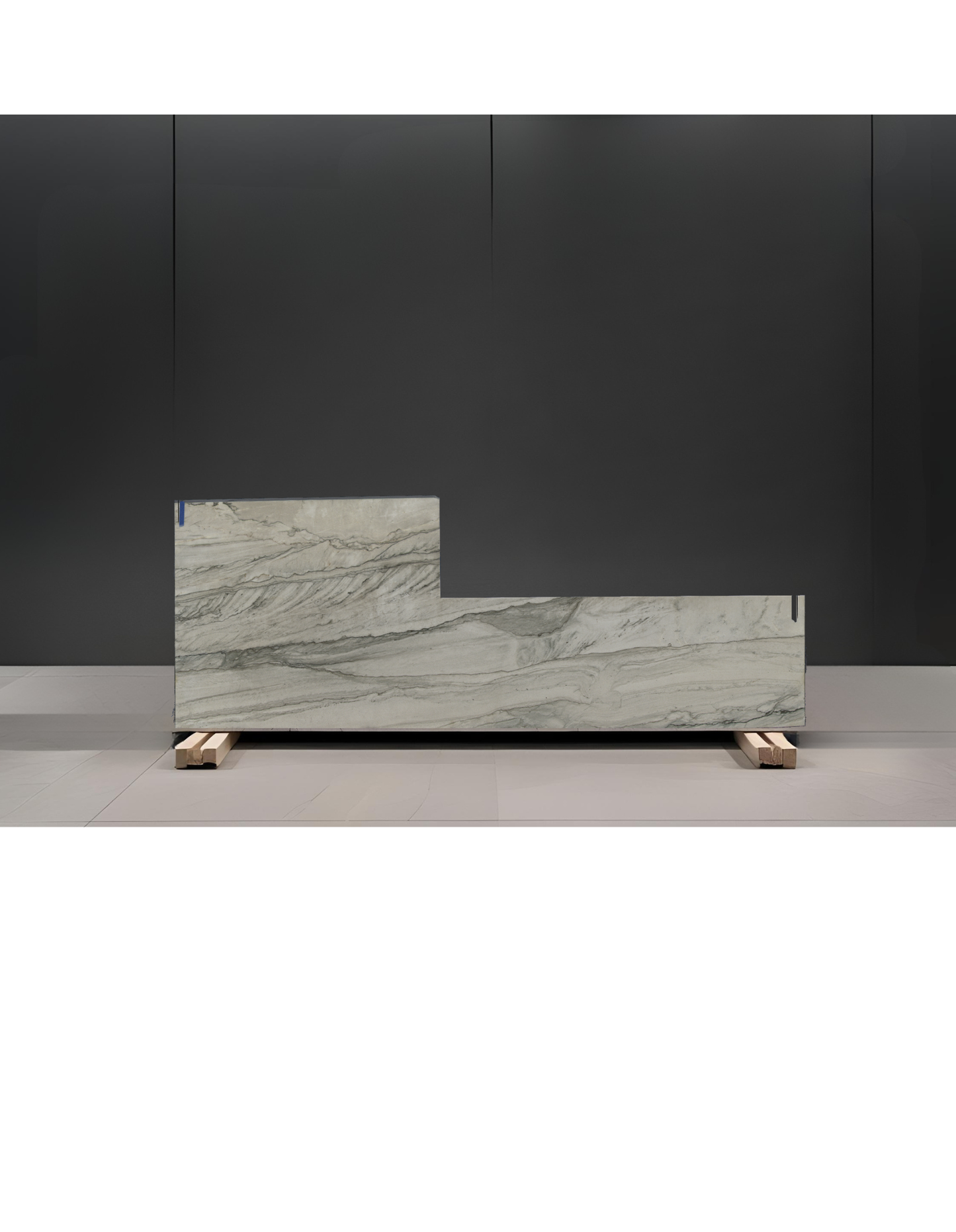 INFINITY WHITE REMNANT- QUARTZITE /POLISHED/ 3CM