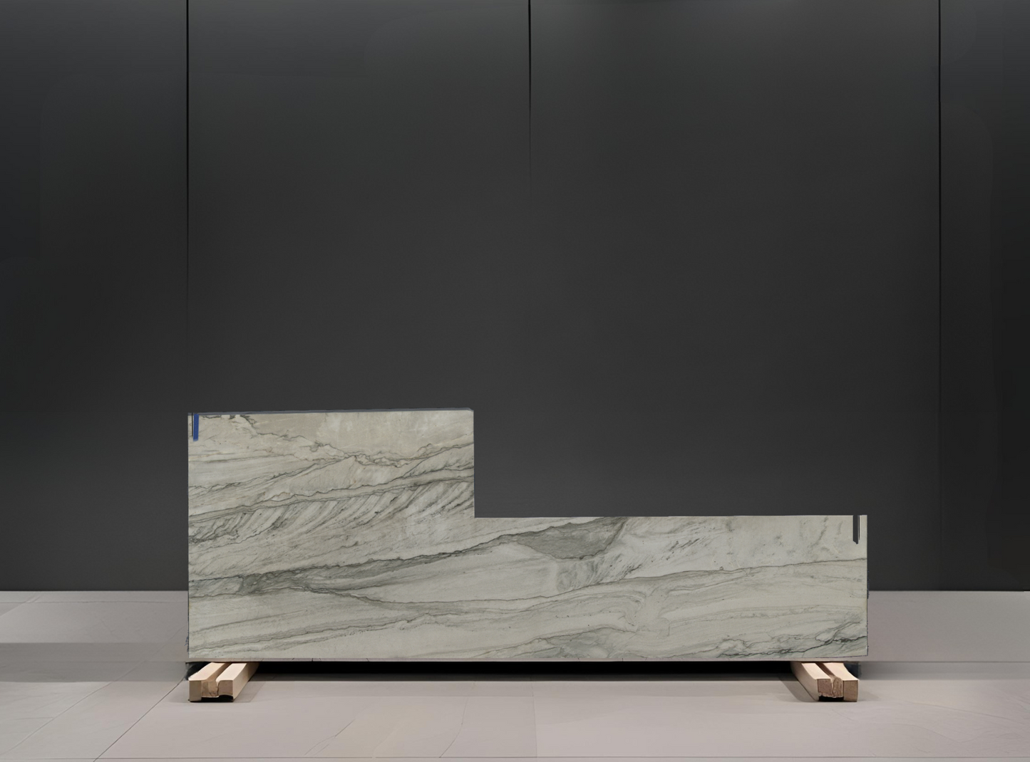 INFINITY WHITE REMNANT- QUARTZITE /POLISHED/ 3CM