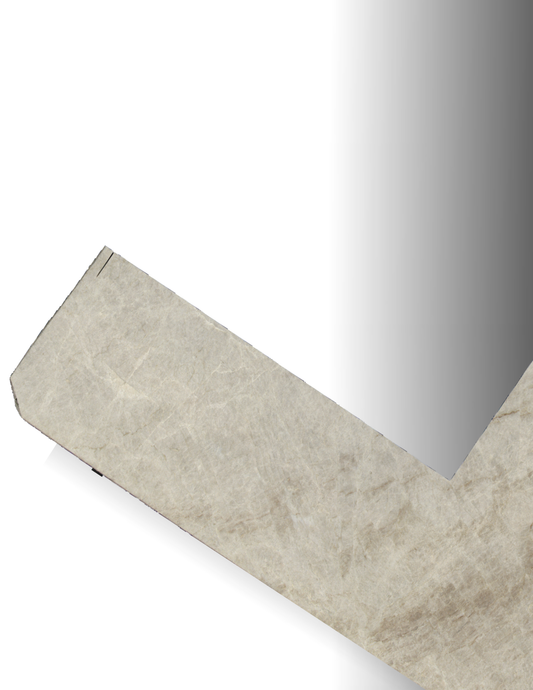 TAJ MAHAL REMNANT - QUARTZITE / HONED/3CM