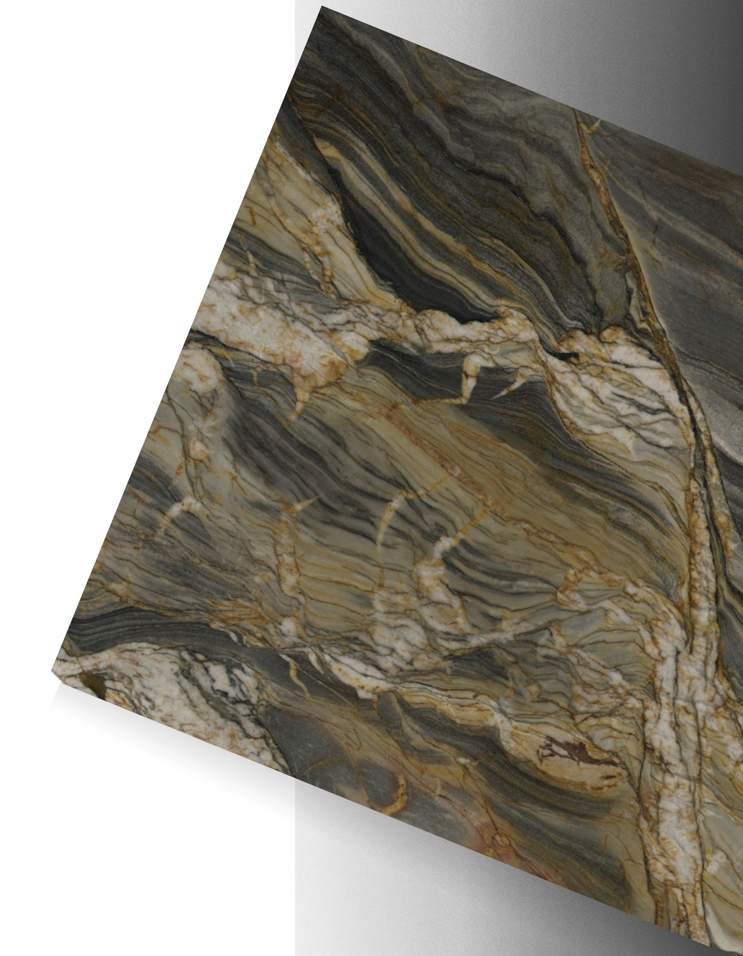 CRISTALLO ONDULATO / QUARTZITE - POLISHED 2CM