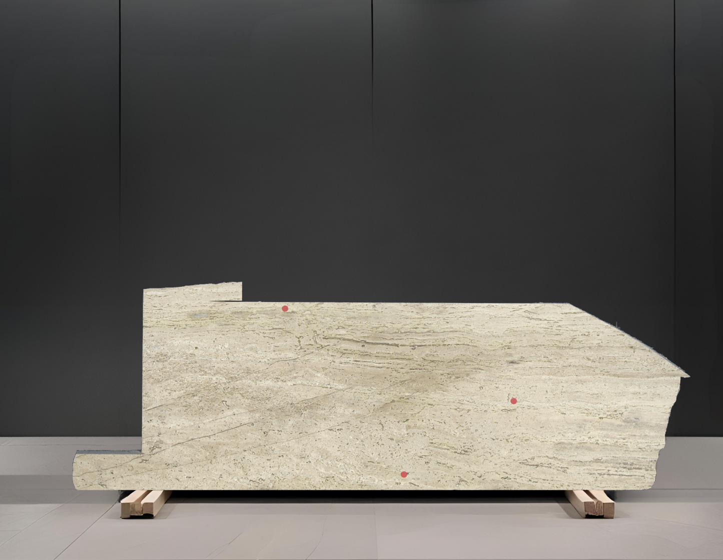 CAVAILLON REMNANT -TRAVERTINE/HONED/ 2CM