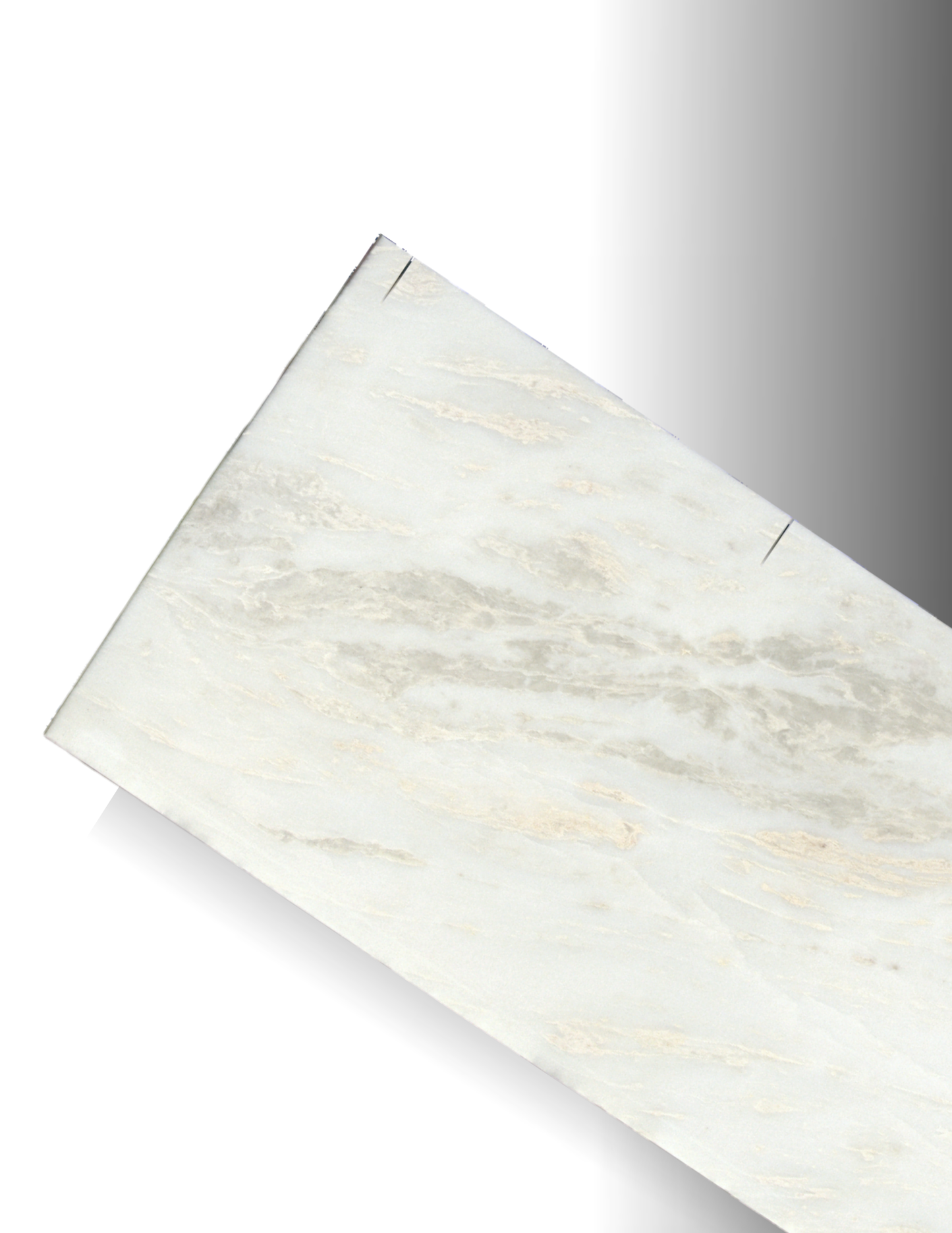 MYSTERY WHITE REMNANT - MARBLE/ POLISHED/2CM
