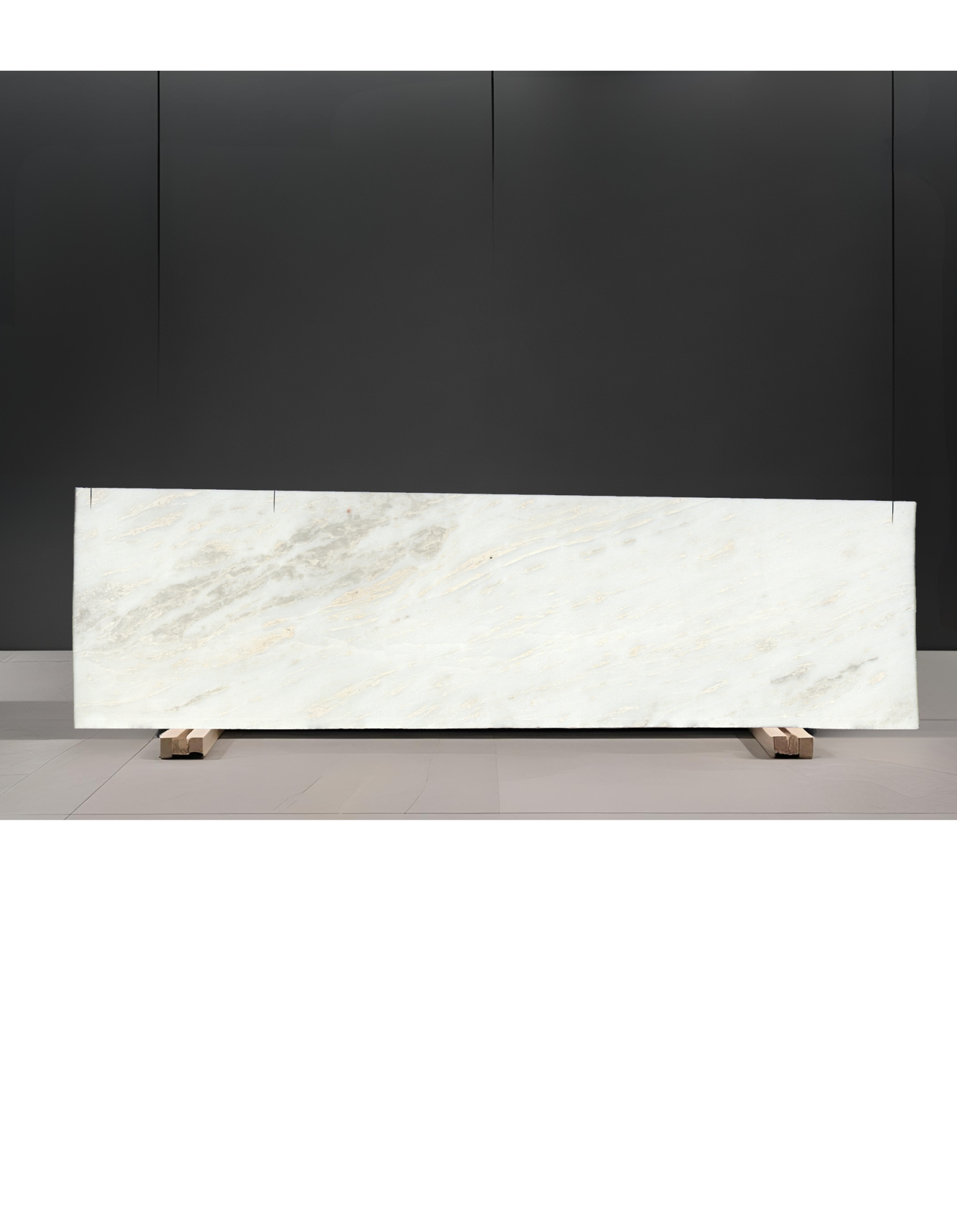 MYSTERY WHITE REMNANT - MARBLE/ POLISHED/2CM