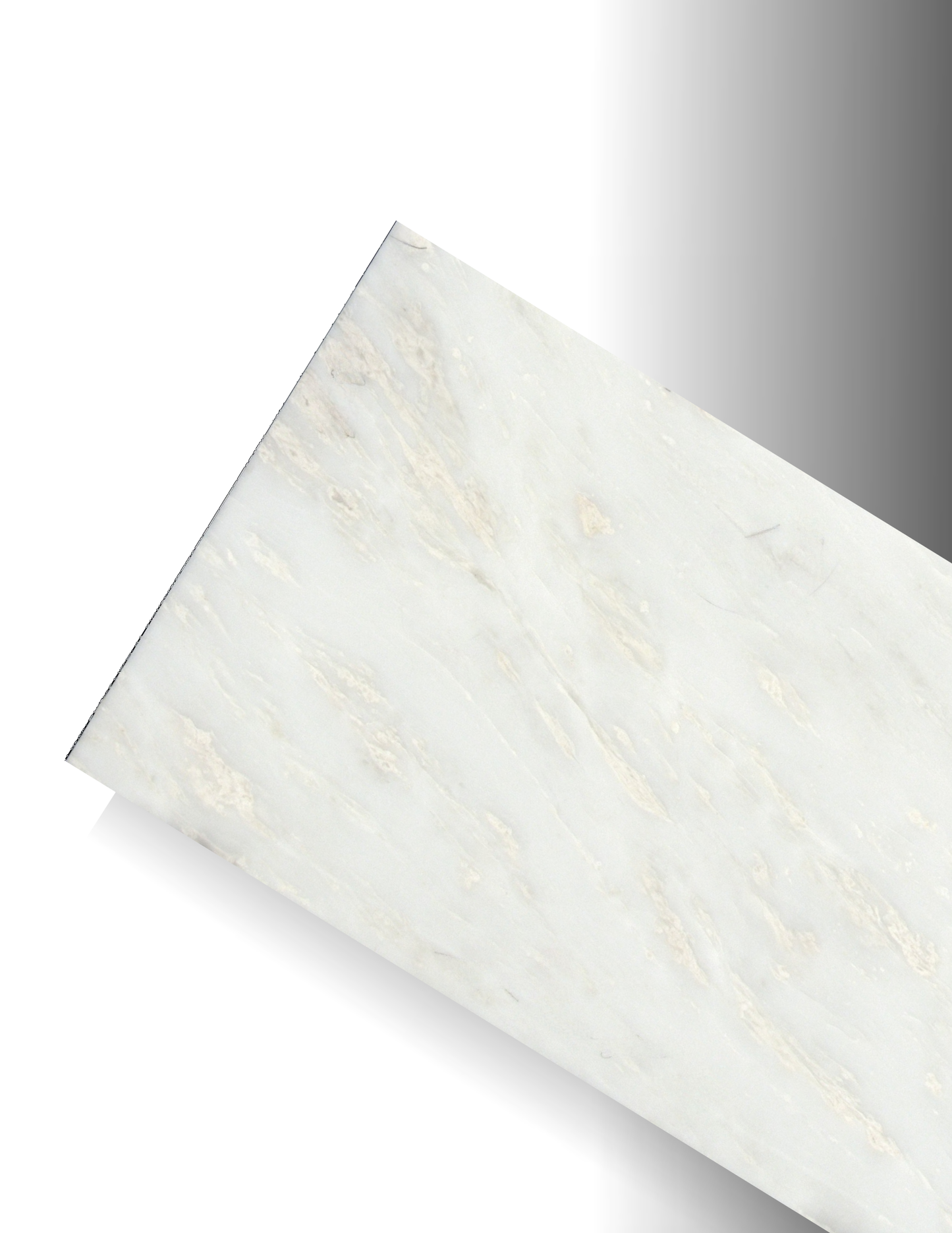 MYSTERY WHITE REMNANT - MARBLE/ POLISHED/2CM