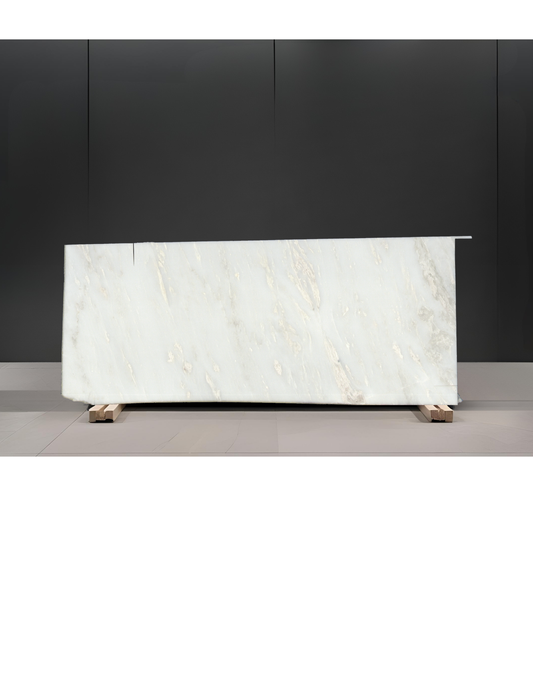 MYSTERY WHITE REMNANT - MARBLE/ POLISHED/2CM