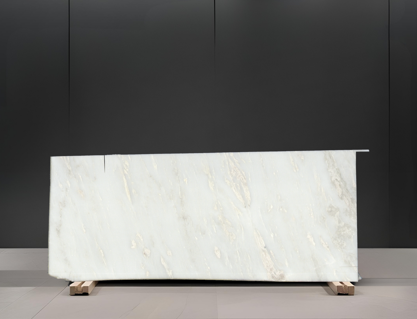 MYSTERY WHITE REMNANT - MARBLE/ POLISHED/2CM