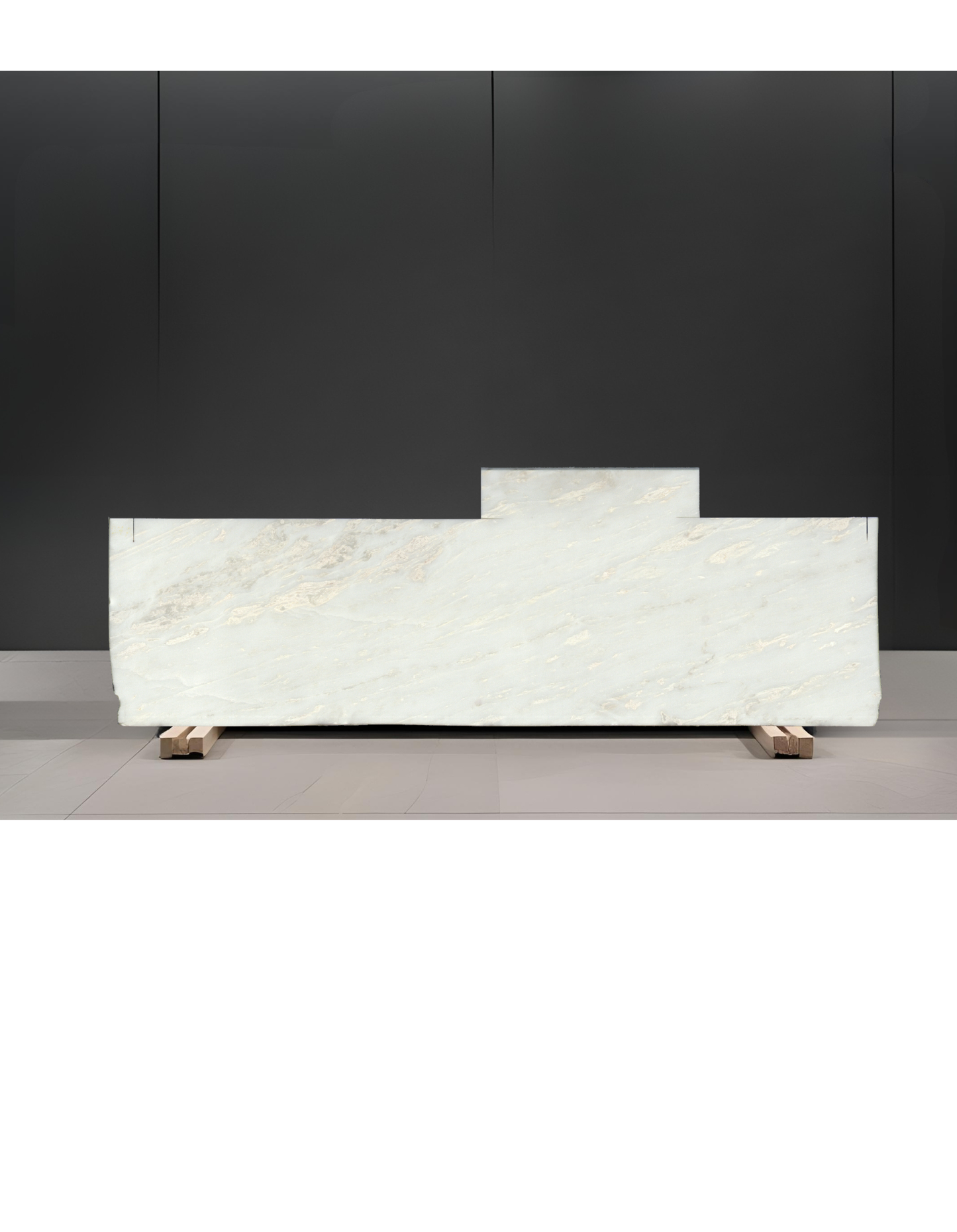MYSTERY WHITE REMNANT - MARBLE/ POLISHED/2CM