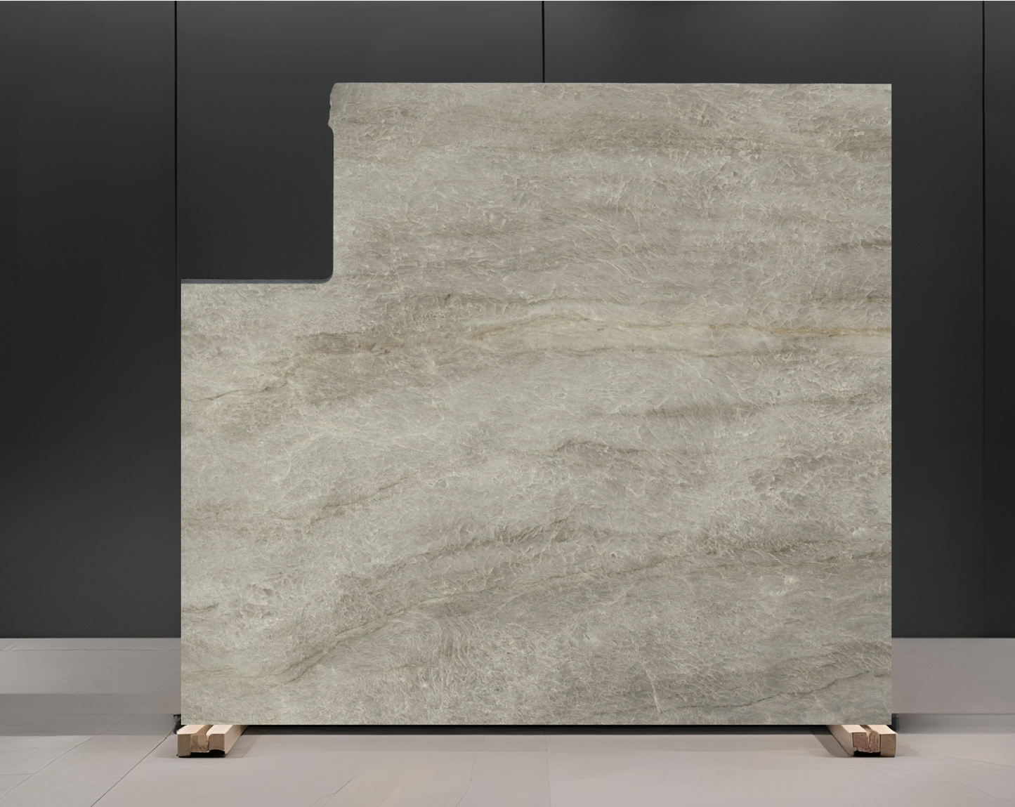TAJ MAHAL REMNANT - QUARTZITE / LEATHERED/3CM