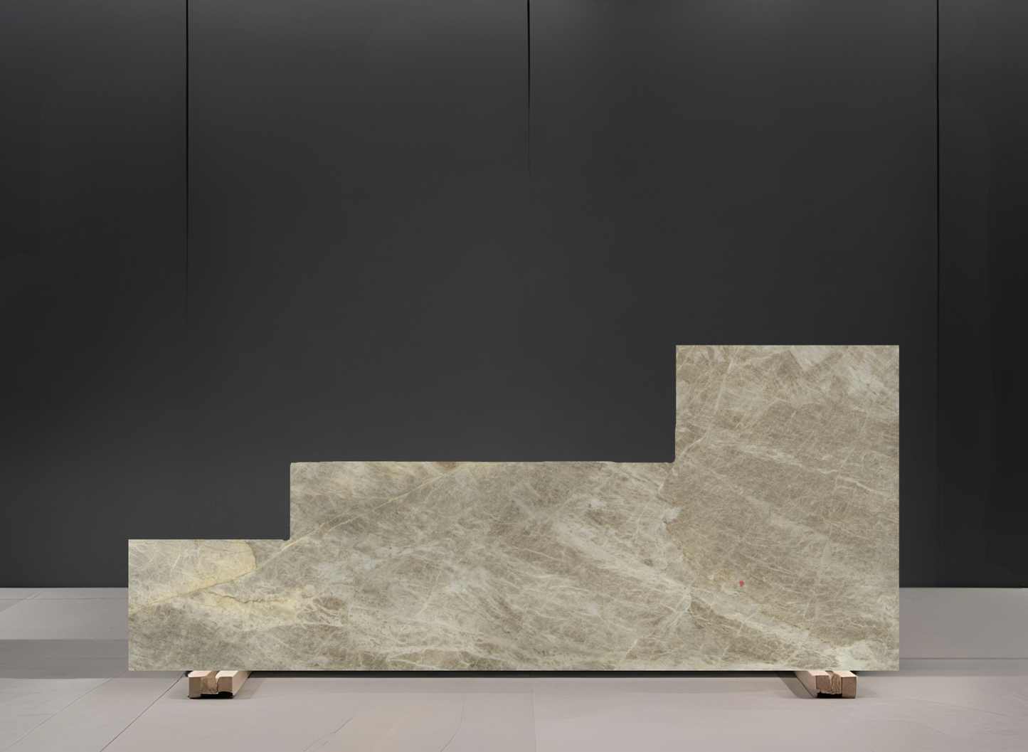 TAJ MAHAL REMNANT - QUARTZITE / LEATHERED/3CM