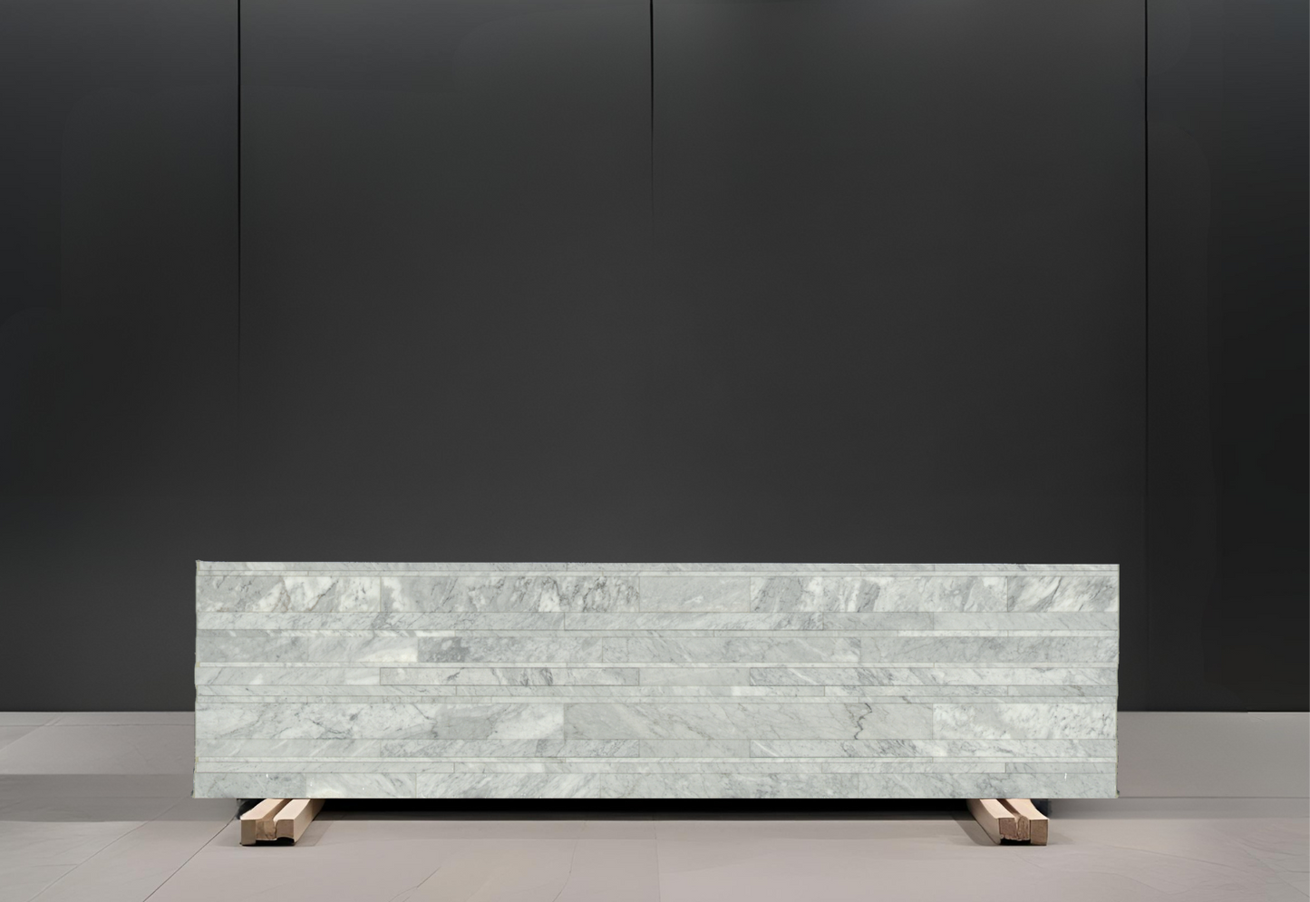 BIANCO CARRARA REMNANT -QUARTZITE / HONED/ 2CM