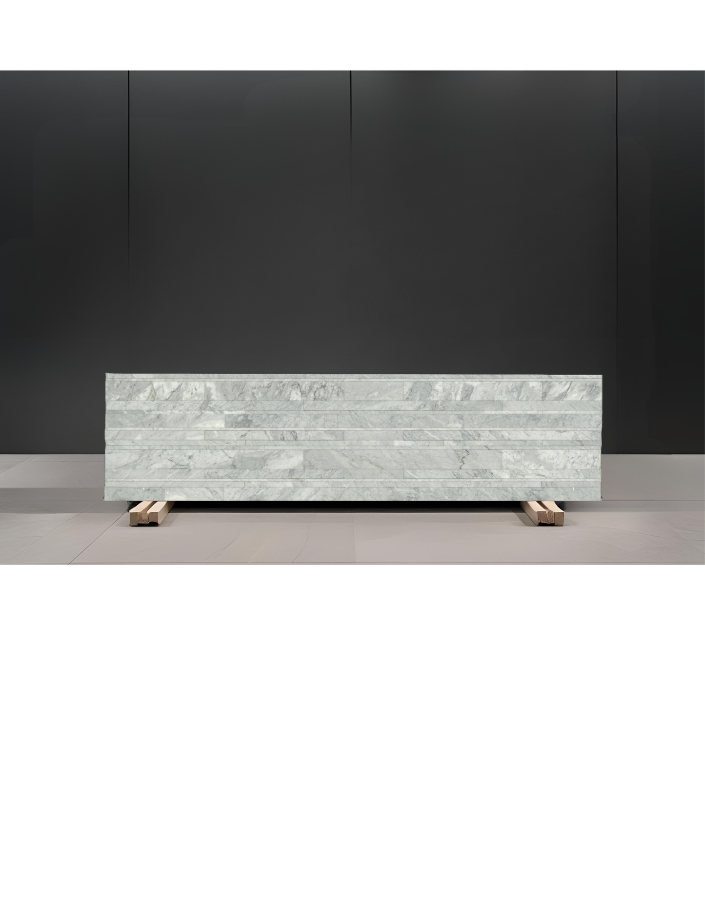 BIANCO CARRARA REMNANT -QUARTZITE / HONED/ 2CM