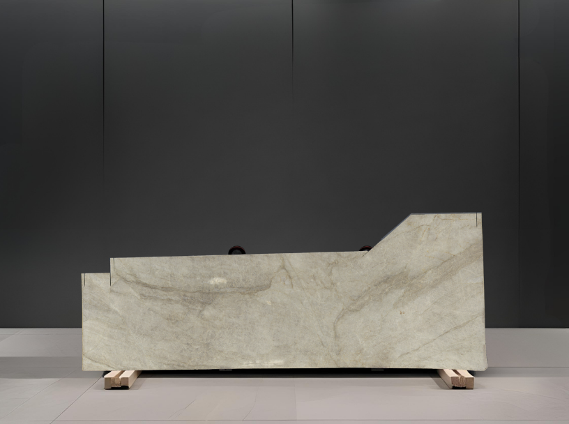 TAJ MAHAL REMNANT - QUARTZITE / LEATHERED/ 3CM
