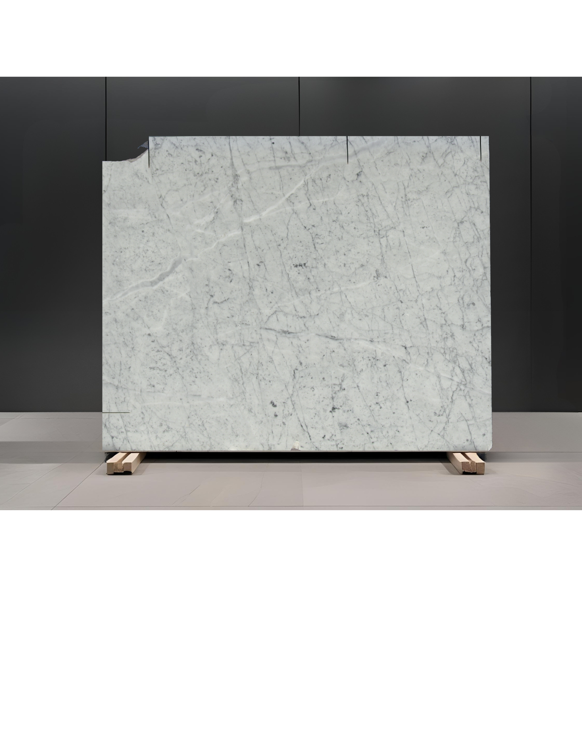 BIANCO CARRARA REMNANT - MARBLE/ HONED & POLISHED / 3CM