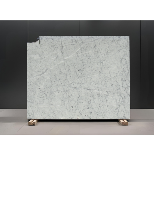 BIANCO CARRARA REMNANT - MARBLE/ HONED & POLISHED / 3CM