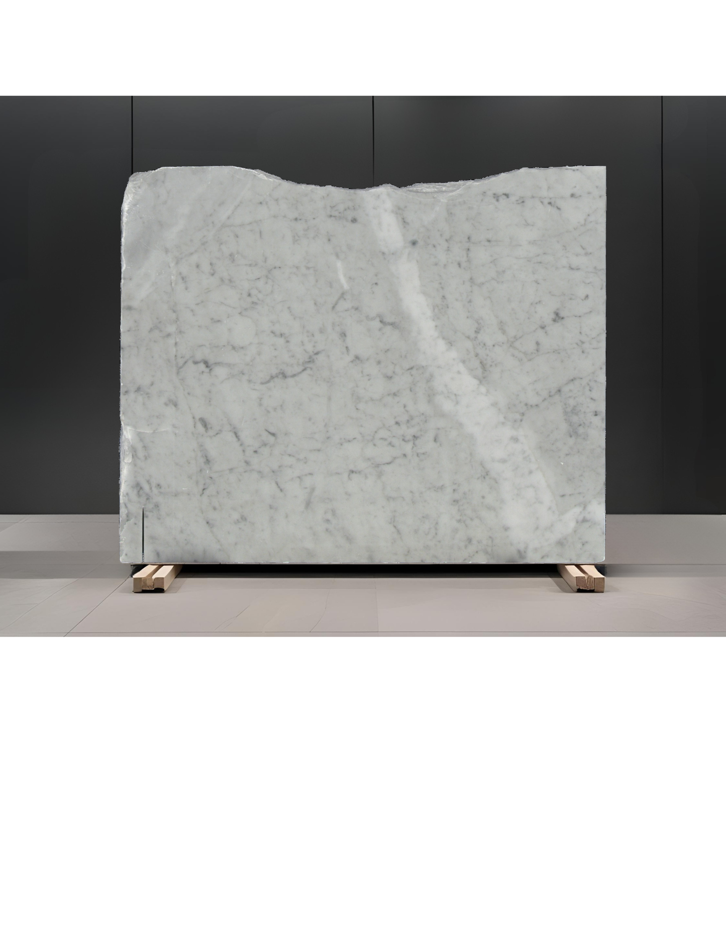 BIANCO CARRARA REMNANT - MARBLE/ HONED & POL. / 3CM